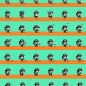 My project in Pixel Art Character Animation for Video Games course. Un progetto di Animazione di personaggi, Videogiochi, Pixel art e Sviluppo di videogiochi di Liem Nguyen - 27.10.2021