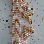 Mi Proyecto del curso: Diseño y creación de joyería con mostacillas. Un progetto di Design di accessori, Artigianato, Design di gioielli e Fiber Art di Yenifer Hernández Guerrero - 26.10.2021