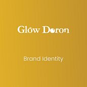 My Project in Art Direction for Creative Visual Branding course - Glow Doron Brand (Cosmetics Brand). Un proyecto de Br, ing e Identidad, Dirección de arte y Diseño gráfico de Boris ZIFACK - 12.01.2022