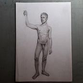 Mi Proyecto del curso: Dibujo realista de la figura humana. Un proyecto de Ilustración tradicional, Bellas Artes, Bocetado, Dibujo a lápiz, Dibujo, Dibujo realista y Dibujo anatómico de Emilce Gomez - 29.10.2021