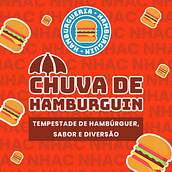 Meu projeto do curso de Copywriting: Peça "Chuva de Hamburguin" . Advertising, Marketing, Cop, writing, and Creativit project by Lucas Henrique - 10.30.2021