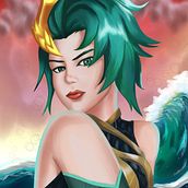 Mi Proyecto del curso: Retratos digitales de fantasía con Photoshop. Traditional illustration, Drawing, Digital Illustration, Portrait Drawing, Digital Drawing, and Digital Painting project by Emmanuel Flores - 10.29.2021