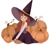 Spooktober 2021. Projekt z dziedziny Trad, c i jna ilustracja użytkownika Mireia Solé Molina - 30.10.2021