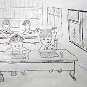 My childhood. Un progetto di Illustrazione tradizionale e Disegno a matita di Pashka Pashkinson - 30.10.2021