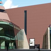 Bankside Creative Innovation Centre. Een project van Architectuur, 3D y  Ontwerp van Nabil Abdullah - 31.10.2021