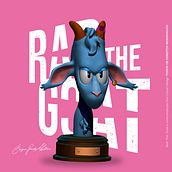 Rad the Goat. 3D, Character Design, 3D Modeling, 3D Character Design, and 3D Design project by ikkiprado.myself - 10.28.2021