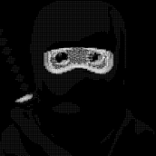 Ninja. Traditional illustration project by nicholasmhao - 10.31.2021