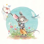 My project in Animal Characters in Watercolor for Children’s Books course. Ilustração tradicional, Artes plásticas, Pintura, Desenho, Pintura em aquarela, Ilustração infantil, e Narrativa projeto de Marija Stojisavljevic - 27.10.2021