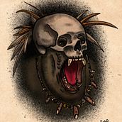 Il mio progetto del corso: Design e illustrazione digitale di tatuaggi con Procreate. Traditional illustration, Graphic Design, Digital Illustration, Tattoo Design, and Digital Drawing project by Massimiliano Paolacci - 10.31.2021