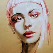 Portrait drawing. Drawing project by chris massey - 10.31.2021