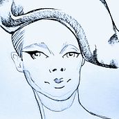 Fashion sketching.  project by chris massey - 10.31.2021