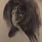 My project in Artistic Charcoal Portraiture: Creating Atmosphere course. Un projet de Illustration traditionnelle, Beaux Arts, Dessin, Dessin de portrait, Dessin réaliste, Dessin artistique , et Publicité de Emiliya Atanasova - 01.11.2021