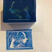 Mon projet du cours : Estampillage manuel avec tampons en photopolymère. Arts, Crafts, Fine Arts, Screen Printing, Printing, Engraving, and Textile Printing project by Rafi Danover - 11.01.2021
