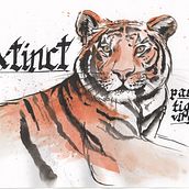 inktober 2021 sketches. Un proyecto de Ilustración tradicional de liakhulia - 01.11.2021