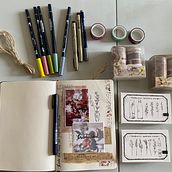 Mi Proyecto del curso:  Bullet journal creativo: planificación y creatividad . Un progetto di Illustrazione tradizionale, Lettering, Disegno, H e lettering di deltimena - 01.11.2021