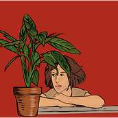 Mi Proyecto del curso: Técnicas de ilustración para retratos con Illustrator y Photoshop. Traditional illustration, and Digital Illustration project by caricaturaalpoder - 11.01.2021