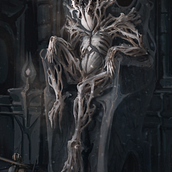 Dark Souls Boss fan character concept. Projekt z dziedziny Concept art użytkownika Iris Iordachescu - 01.11.2021