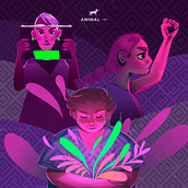 El feminismo me salvó. Un progetto di Illustrazione tradizionale di Andrea Paredes - 25.11.2019