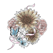 Tattoo Design. Un proyecto de Ilustración tradicional, Diseño de tatuajes, Diseño digital y Dibujo digital de Irina Torossova - 02.11.2021