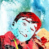 Mi Proyecto del curso: Retrato vectorial con texturas manuales. Un progetto di Illustrazione vettoriale e Illustrazione digitale di soniamb90 - 02.11.2021