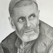 My project in Realistic Portrait with Graphite Pencil course. Traditional illustration, Fine Arts, Sketching, Pencil Drawing, Drawing, Portrait Drawing, Realistic Drawing, Artistic Drawing, and Figure Drawing project by Minoya Govender - 10.29.2021