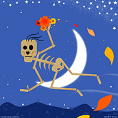 Regreso. Traditional illustration, Character Design, and Vector Illustration project by haroldrod - 11.02.2021