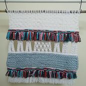 Meu projeto do curso: Introdução ao macramê: criação de um tapete decorativo. Accessor, Design, Arts, Crafts, Interior Design, Decoration, Fiber Arts, and Macramé project by Paula Rocha - 11.02.2021