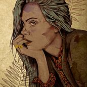 Mi Proyecto del curso: Retrato ilustrado con Procreate. Traditional illustration, Vector Illustration, Digital Illustration, and Portrait Drawing project by Javier Estrada Araya - 11.02.2021