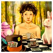 Meu projeto do curso: Retrato digital no Photoshop com um toque de fantasia. Traditional illustration, Drawing, Digital Illustration, Portrait Drawing, Digital Drawing, and Digital Painting project by Vitor Silva - 11.03.2021