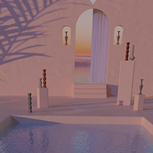 My project in Interior ArchViz: Create Surreal 3D Designs with Blender course Ein Projekt aus dem Bereich Architektur, Innenarchitektur, Digitale Architektur und ArchVIZ von noemievanoli - 03.11.2021