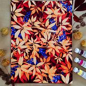 Mein Kursprojekt: Negative Aquarelltechniken zur botanischen Illustration. Un progetto di Illustrazione tradizionale, Pittura ad acquerello, Illustrazione botanica, Belle arti, Pittura, Social media e Creatività di Yvonne Matern - 27.10.2021