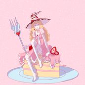 Strawberry. Traditional illustration, and Concept Art project by Amanda Aguiar - 10.11.2021