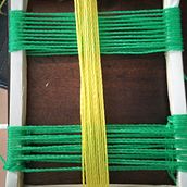 Mi Proyecto del curso: Introducción al tejido en cordón de PVC. Un progetto di Artigianato, Design e creazione di mobili, Interior design, Interior Design, Fiber Art, Upc e cling di Juan Jara - 03.11.2021