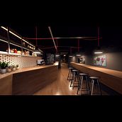 Progetto per bar e ristorante . % ederake tarafından hazırlanan İç Tasarım, İç Mimarlık, Ve Mimarlık projesi - 01.02.2018