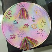 Mi Proyecto del curso: Técnicas básicas de bordado y acuarela. Un proyecto de Pintura, Pintura a la acuarela y Bordado de Aline Calvo - 02.11.2021