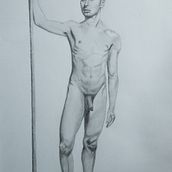 Mi Proyecto del curso: Dibujo realista de la figura humana. Traditional illustration, Fine Arts, Sketching, Pencil Drawing, Drawing, Realistic Drawing, and Figure Drawing project by Leila Aquino - 11.02.2021