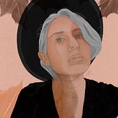 Mi Proyecto del curso: Retrato ilustrado con Procreate. Ilustração tradicional, Ilustração vetorial, Ilustração digital, e Desenho de retrato projeto de elsword_yogui - 04.11.2021