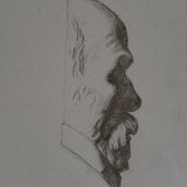 Mon projet du cours : Portrait artistique au fusain : créer des ambiances. Projekt z dziedziny Trad, c, jna ilustracja,  Sztuki piękne,  R, sunek, Portret, R, sunek realist, czn,  R, sunek art, st i czn użytkownika CORIANDRE - 04.11.2021