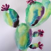 Mi Proyecto del curso: Técnicas modernas de acuarela. Traditional illustration, Fine Arts, Painting, and Watercolor Painting project by Jennifer Vanegas Varon - 11.04.2021