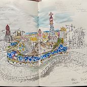 urban sketching. Design project by tiziano cavagnino - 11.04.2021