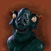 Mi Proyecto del curso: Personajes ilustrados en 3D desde tu iPad. Traditional illustration, 3D, Character Design, Digital Illustration, 3D Modeling, 3D Character Design, and Digital Painting project by Adrián Moreno - 11.04.2021