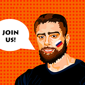 Vector Posters for Mundial 2018. Traditional illustration, Character Design, Advertising, Comic, Vector Illustration, Poster Design, Drawing, and Portrait Drawing project by sofia20_06 - 11.04.2021