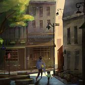 My project in Cinematic Digital Illustration with Photoshop course. Concept Art, Traditional illustration, and Digital Illustration project by Iana Tikhoniuk - 11.04.2021