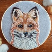 Zorrito :) . % Carolina Bel tarafından hazırlanan Sanat ve El Sanatları, El, af Sanatları, Doğalcı İllüstras, Ve on projesi - 11.03.2021