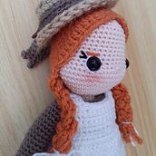 Anne of Green Gables. Artesanato, Design de brinquedos, Tecido, Crochê, e Amigurumi projeto de Fabiola Pérez - 03.11.2021