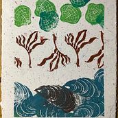 My project in Sketchbooking with Handmade Stamps course. Traditional illustration, Pattern Design, Printing, and Sketchbook project by ihoey - 11.05.2021