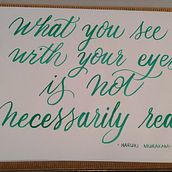 My project in Italic Script with a Brush Pen course. Un progetto di Calligrafia di ivana00kujundzic - 05.11.2021