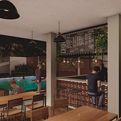Mi Proyecto del curso: Infoarquitectura de interiores con Unreal Engine 4. 3D, Architecture, Interior Architecture, Digital Architecture, 3D Design, and ArchVIZ project by Adrian Parraga - 11.05.2021
