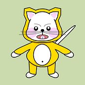 Mi Proyecto del curso: Diseño de personajes estilo kawaii. Een project van  Ontwerp, Traditionele illustratie, Ontwerp van personages, Vectorillustratie y Manga van Mak Gudayol Ferre - 05.11.2021