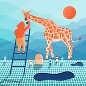 My project in Dynamic Vector Illustration: Keys to Color and Composition course. Traditional illustration, Vector Illustration, Digital Illustration, and Editorial Illustration project by Евгения Максимчук - 11.05.2021